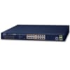 SWITCH PLANET 16-PORT 10/100/1000T 802.3AT POE + 2-PORT 100/1000X SFP MANAGED 220W