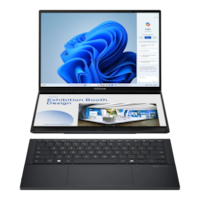 Zenbook DUO UX8406CA 14   OLED WUXGA Ultra 7-255H 32Go 2To SSD W11H INKWELL GREY 24M