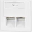 PRISE INFORMATIQUE CAT6 DOUBLE AVEC PLASTRON Copy 2Prise-RJ45-Cat6