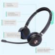 WH62 Dual Teams Casque sans fil 1308001