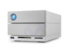 Système de stockage DAS LaCie 2big Dock STGB8000400 - 2 x Total de compartiments Bureau - USB 3.0 Type A - Serial ATA/600 STGB8000400