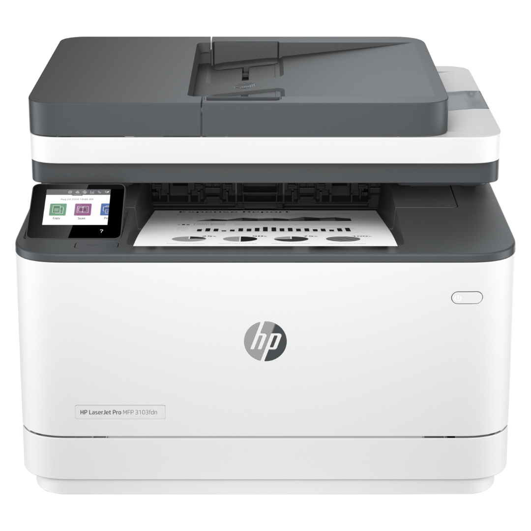 HP Laser PRO 3103fdn MFP 4en1 Réseau Mono A4 R/V 33 B&WPPM 33 12M 3G631A