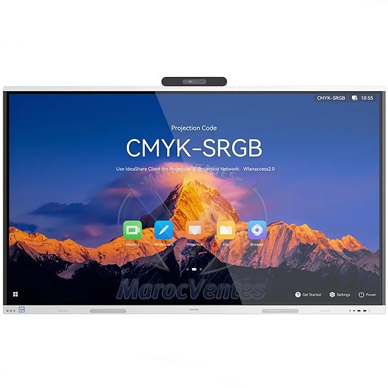 IdeaHub S3 Ecran Tactile Interactif 86 Pouces Intelligent UHD 4K 55151287