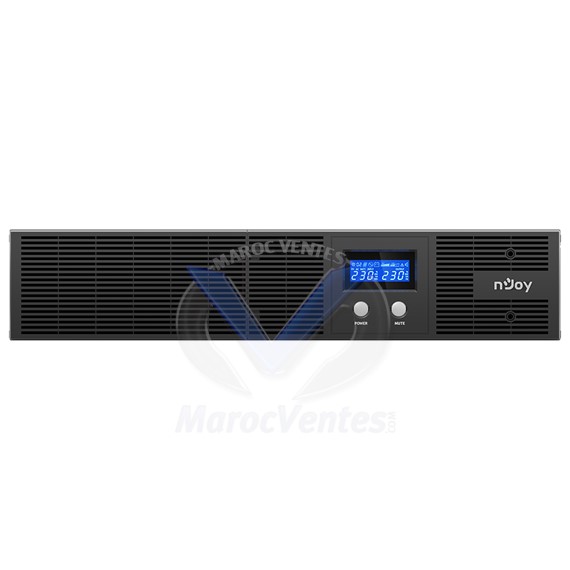 Onduleur nJoy Argus 3000 line-interactive 3 000VA/1800W Montable en Rack 8 Prises NJOY_PWUP-LI300AG-CG