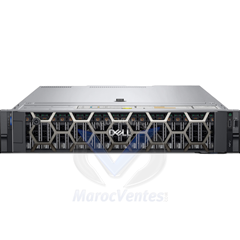 Serveur 2U Rack PowerEdge R750XS/Chas 16x2.5"HP/Xeon 4310/1*32G/2*480SSD/5720 DP/PERCH755/iDR Express15G/Dual800W