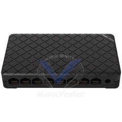 Commutateur Non Géré Gigabit à 8 ports RJ45 Boîtier en Plastique RG-ES08G