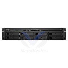 Serveur NAS 8 Baies 4 Go RAM DDR4 EC et Alimentation Redondante Rack (2U)