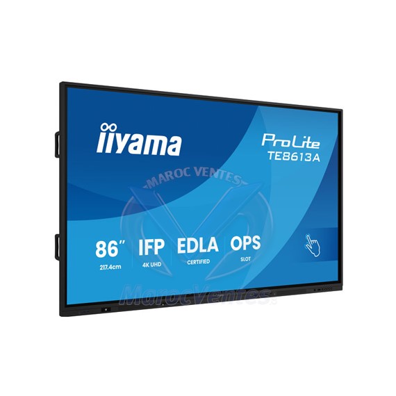 ProLite Ecran Interactif 86 Pouces 4K UHD Certifié Google EDLA TE8613A-B1AG