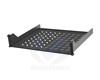 Étagère de montage de rack - noir - 2U - 19" VRA3001