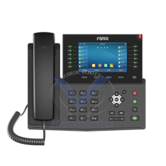 Telephone IP Entreprise a 20 comptes SIP Ecran Couleur 5" WiFi Bluetooth intégré avec BLF 60 buttons Gigabit.