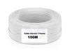 CABLE D'ALARME 3 PAIRES BOBINE 100M 6 X 0.22 BLANC