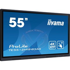 Écran ProLite tactile multipoint 55" 3840 x 2160 pixels 18/7 Haut-parleur intégré  TE5512MIS-B3AG