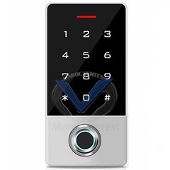 Controle D'Accès WIFI clavier Tactile PVC: Empreinte+RFID+CODE+TUYA D431TF1PVC