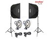 À 5 PRISES POUR STUDIO PHOTO ÉCLAIRAGE CONTINU KIT Softbox + Sac
