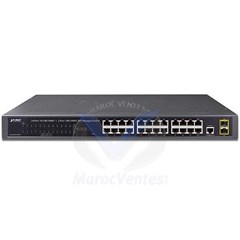 SWITCH PLANET MANAGED NIV2-24P GIGA RJ45+2P SFP GS-4210-24T2S