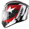 Casque SKWAL STICKING  Black White Red Tailles L M S XL XS