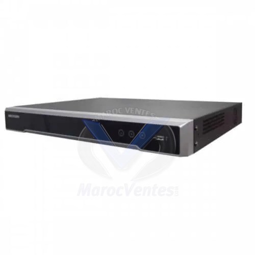HIKVISION NVR Up to 4K 16Canaux PoE, 2HDD 12M DS-7616NI-K2/16P