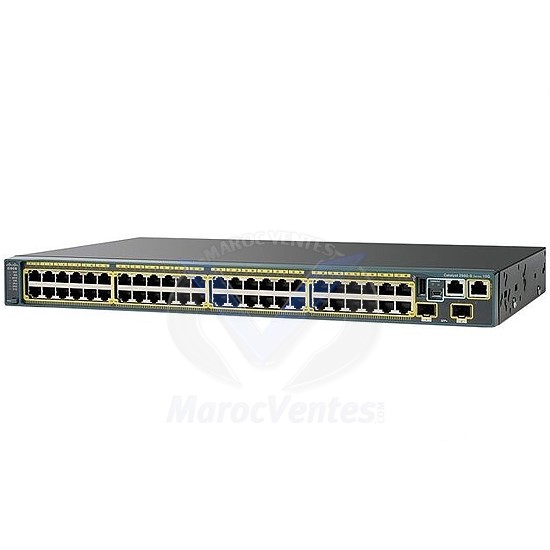 Catalyst 2960-X 48 GigE, 4 x 1G SFP, LAN Base WS-C2960X-48TS-L