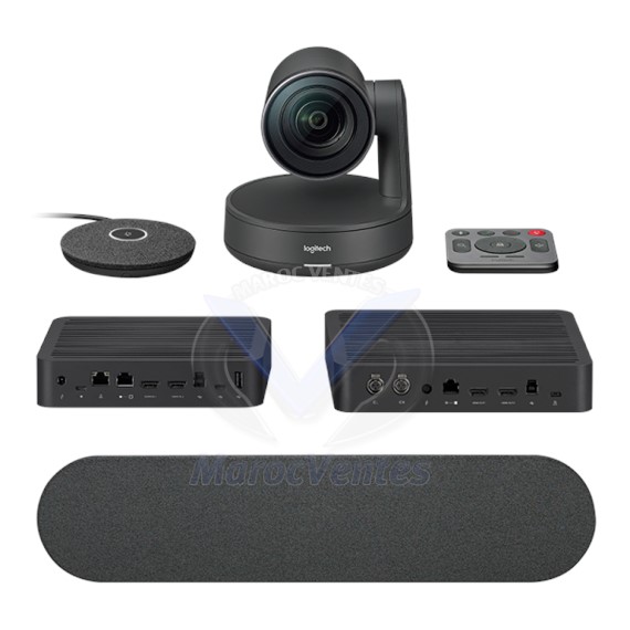 Solution de visioconférence 4K avec Détection à la Voix Rally Kit