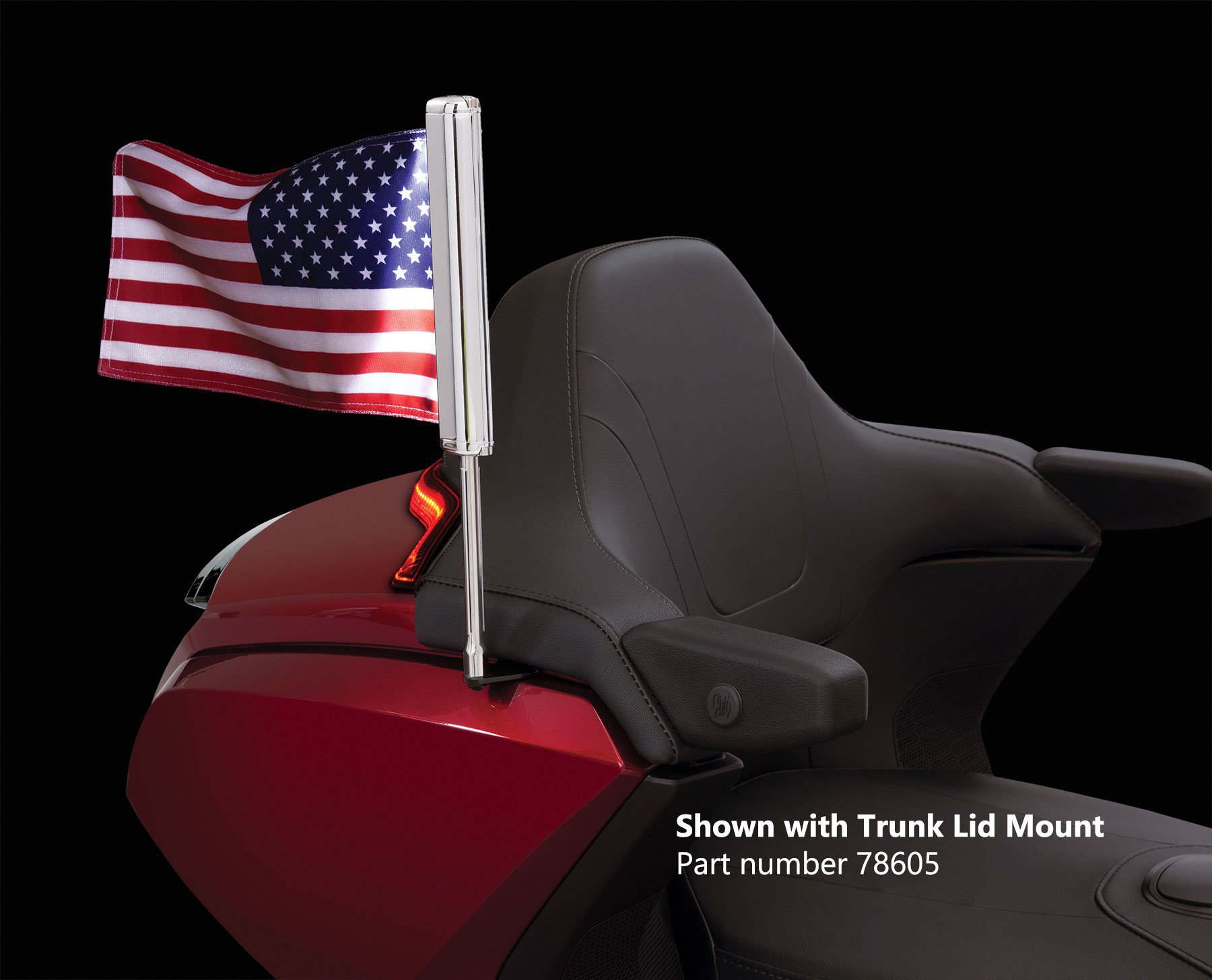 PORTE DRAPEAU LUMINEUX 78600