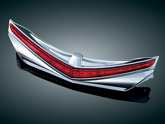 Chrome de garde boue arrière lumineux 3236