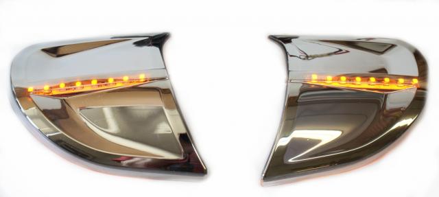 1800 12 Amber LED Turn/Running Windshield Trims 45-1299ALED
