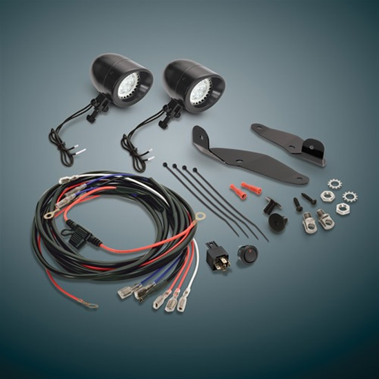MINI BLACK LED GL1800 2001-10 (New) 52-757LBK