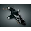 CONTRAST CUT FRONT L.H. 6 PISTON CALIPER,  00- 07 FLH  MODELS
