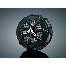 BLK/CHR ALLEY CAT A/C, 99-UP TWIN CAM 9517