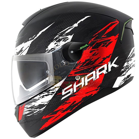 Casque SKWAL ELLIPSE Noir Rouge BlancTailles L M S XL XS HE5412EKRWL